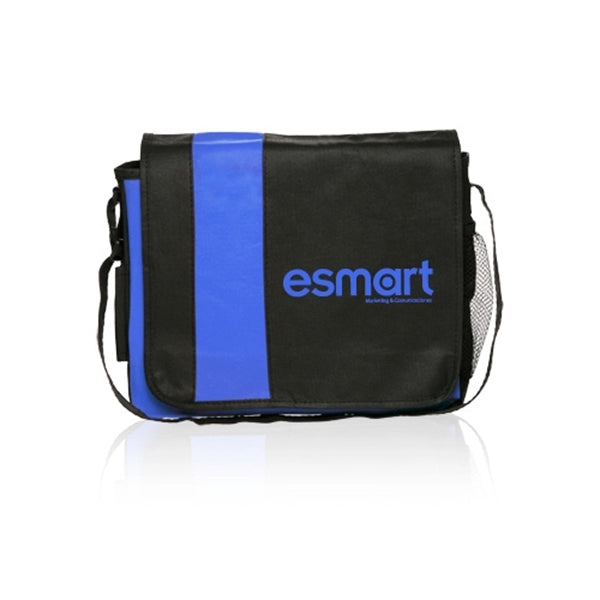 Non-woven accent messenger bag