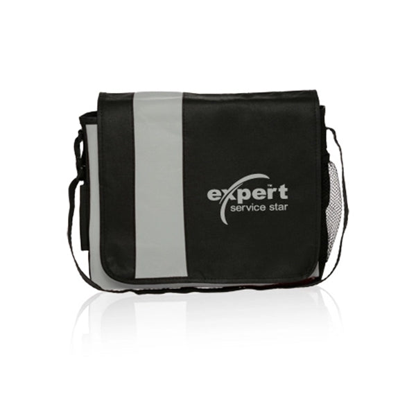 Non-woven accent messenger bag