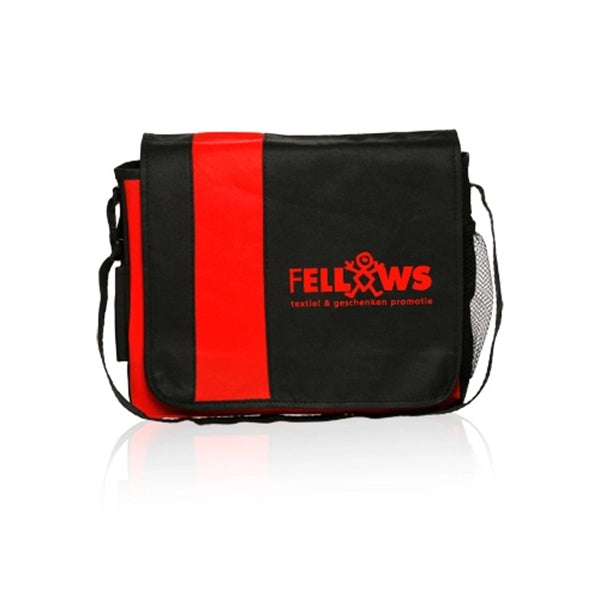 Non-woven accent messenger bag