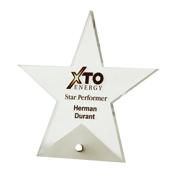 Acrylic Pin "Star" Award