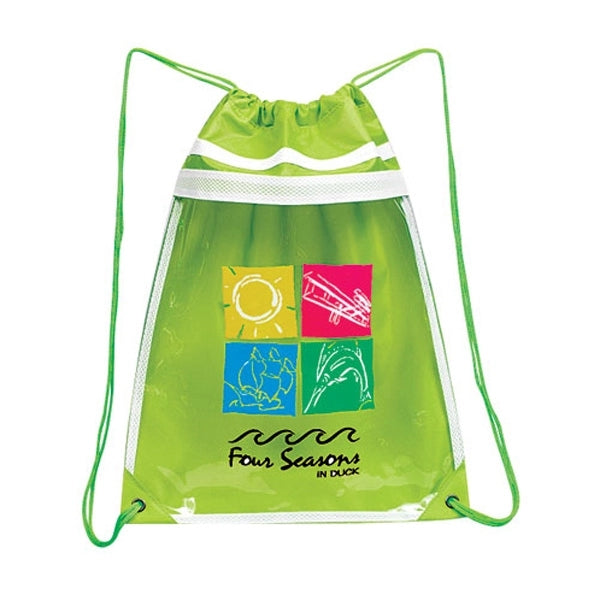 Ever Clear Drawstring Duffel Bag