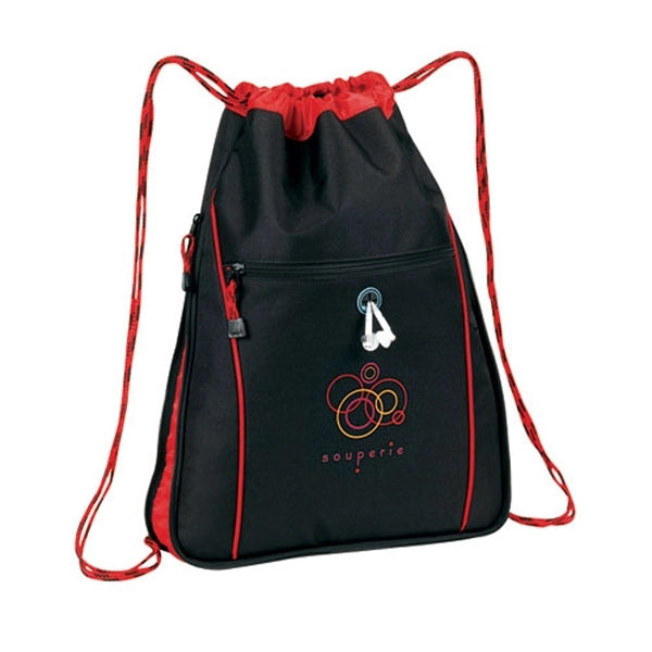 Expandable Drawstring Duffle