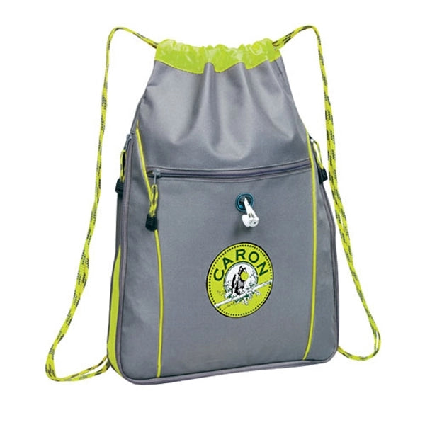 Expandable Drawstring Duffle