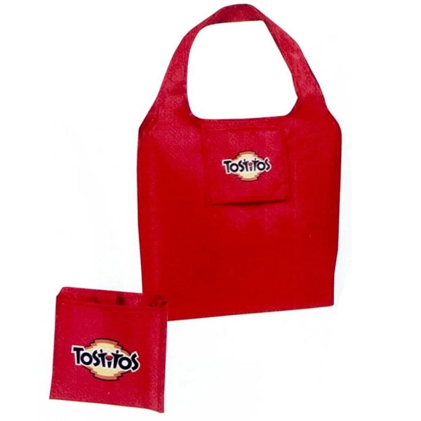 Convenient Fold-Up Shopping Tote