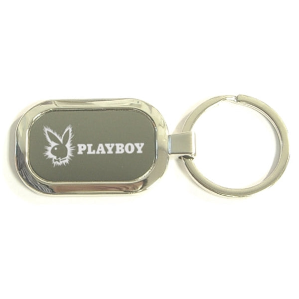 Chrome metal key chain