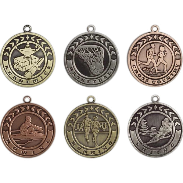 2" Die Cast Medal