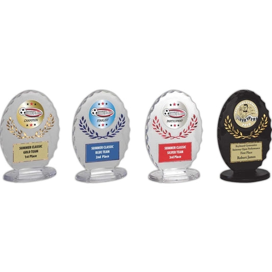 Lucite Award with Digital Color Print or Flexibrass