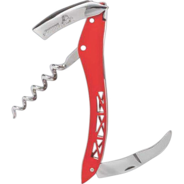 Laguiole en Aubrac Corkscrew - Red Enamel Handle