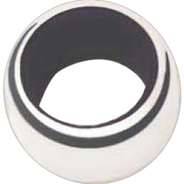 Two Stainless Steel Wine Collars on a Blister Card