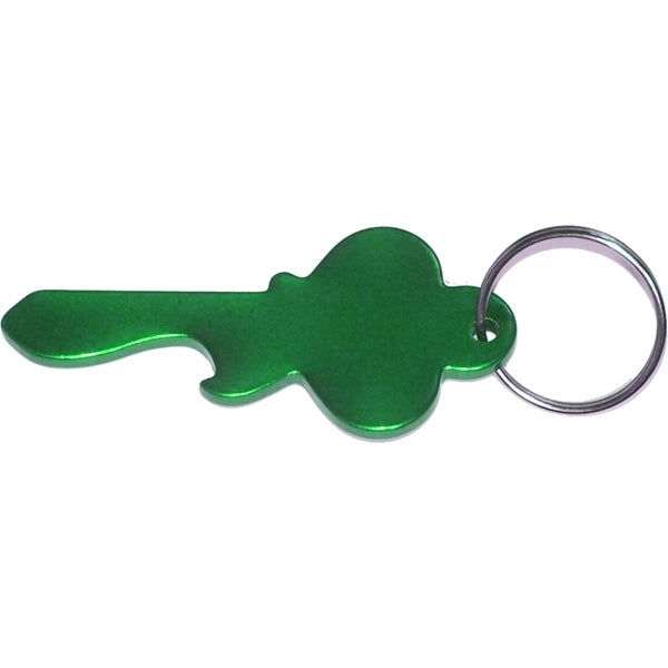 Key shape bottle opener keychain