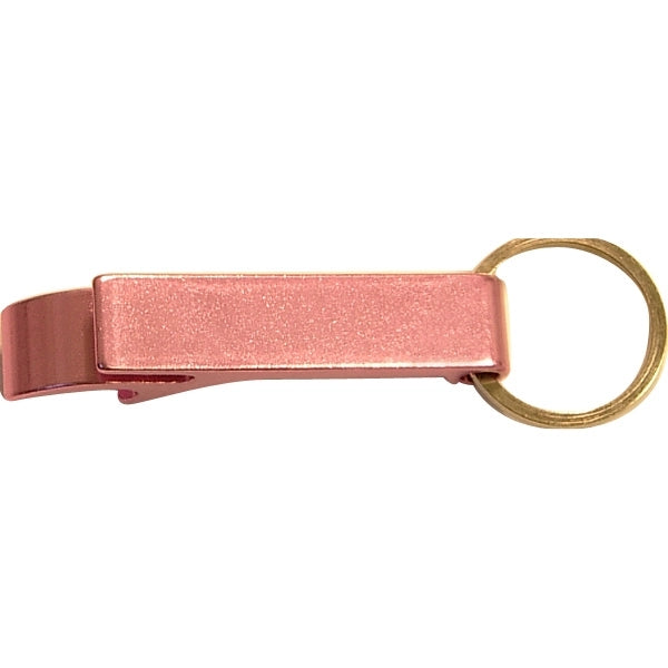 Deluxe aluminum can and bottle opener
