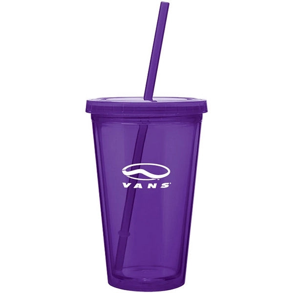 Clearwater Colors - 16 oz Acrylic Tumbler