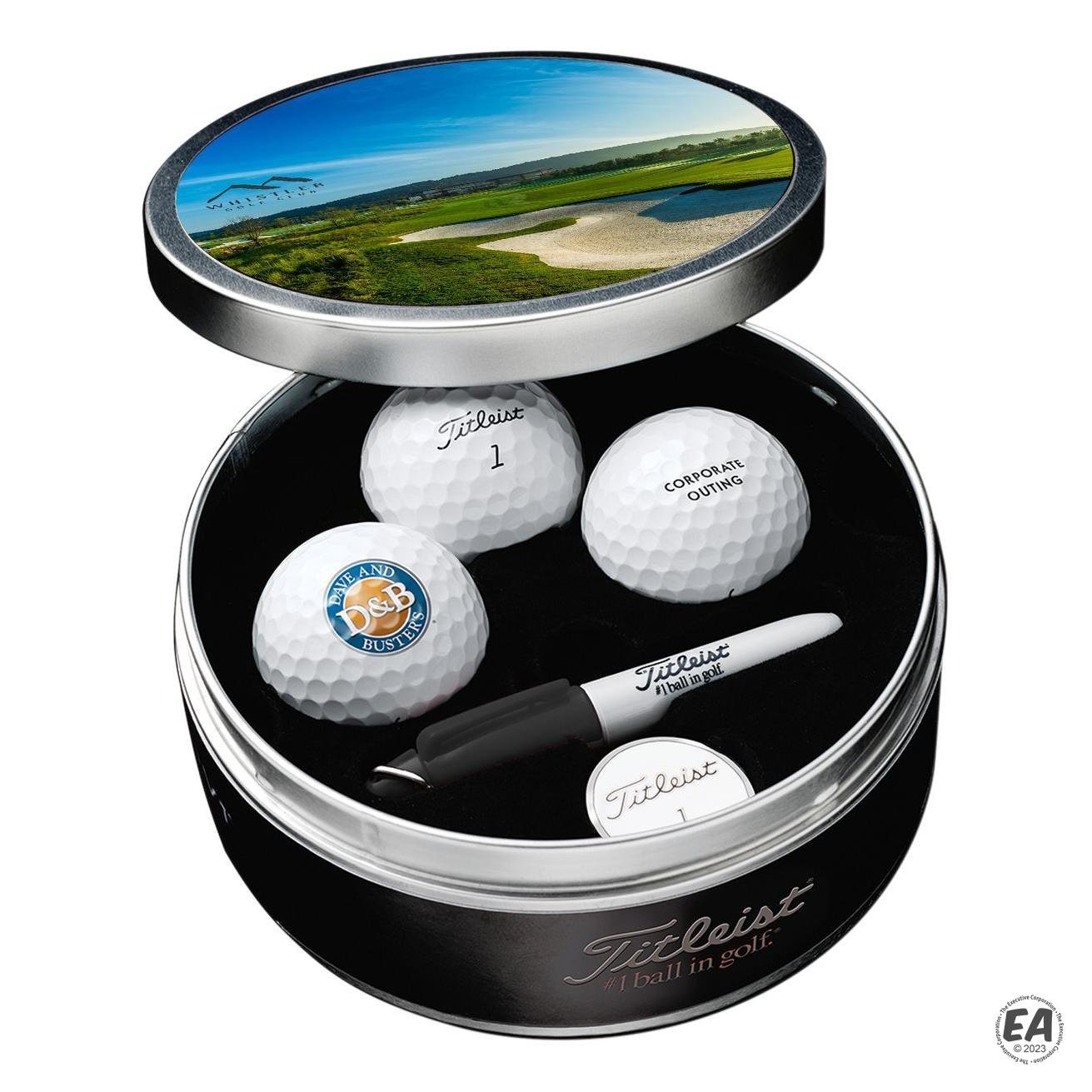 Titleist Custom Commemorative Tin Kit