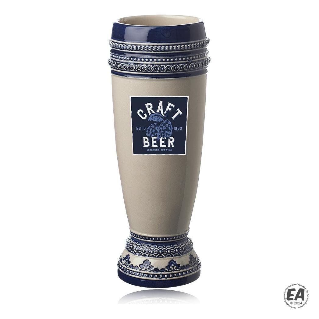 15 oz. Bremen Ceramic Pilsner Glass