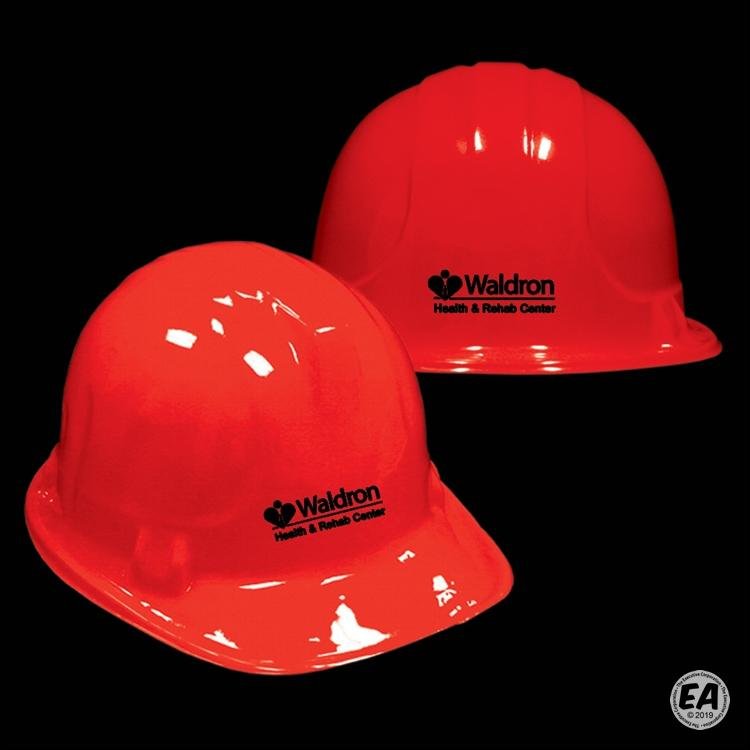 Plastic Red Construction Hat