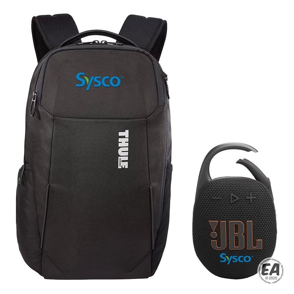 Take A Hike Set: Thule Backpack and JBL Speaker