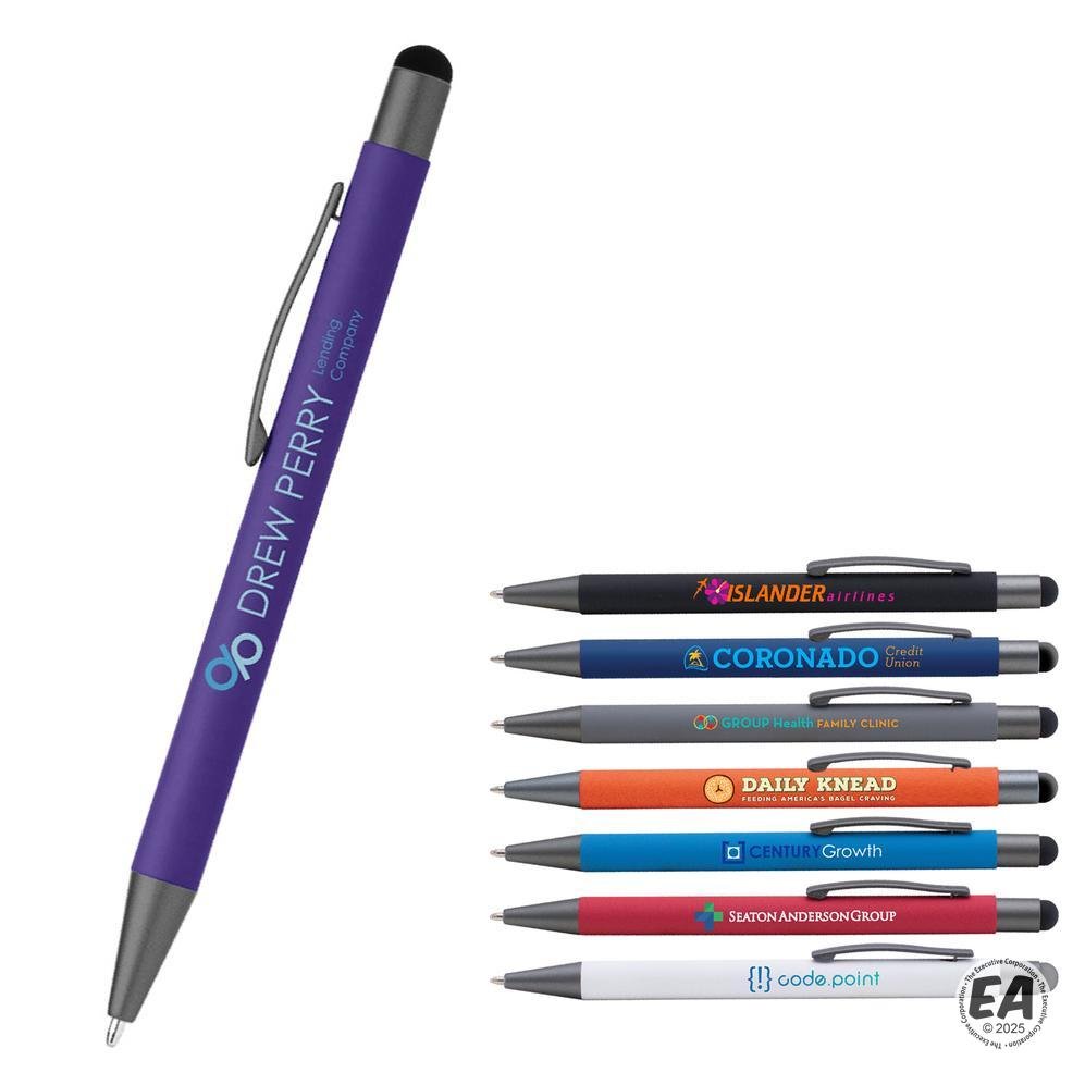 Bowie Softy Pen with Stylus - Full Color