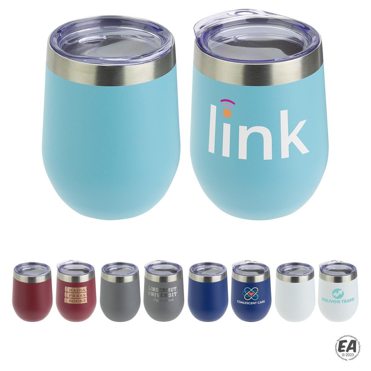 SENSO Classic 10 oz Vacuum Insulated Stainless Steel Wine Tumbler