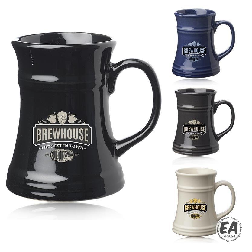 17 oz. Ceramic Tankard Beer Mug