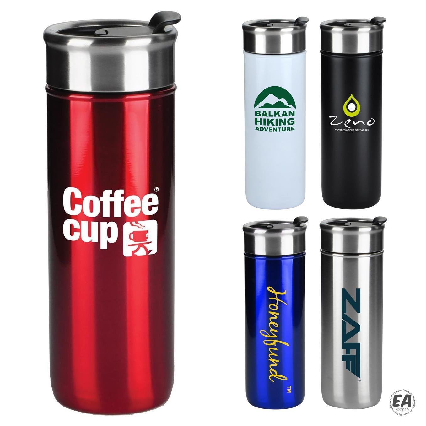18 oz Stainless Steel Cup with Stopper