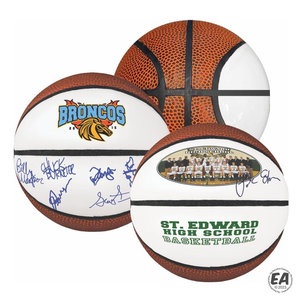 5" Mini Synthetic Leather Signature Basketball