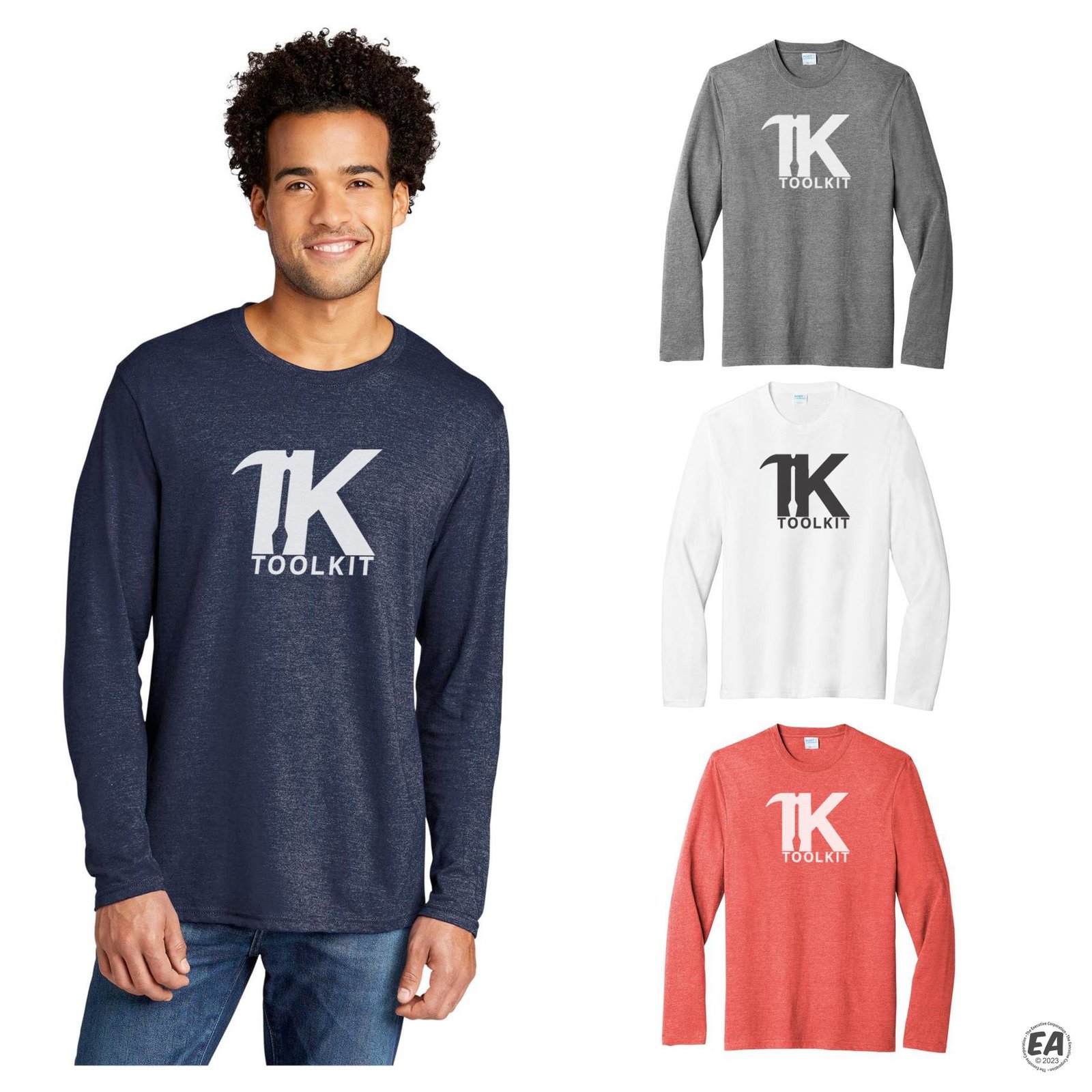 Port and Company PC330LS Tri-Blend Long Sleeve Tee