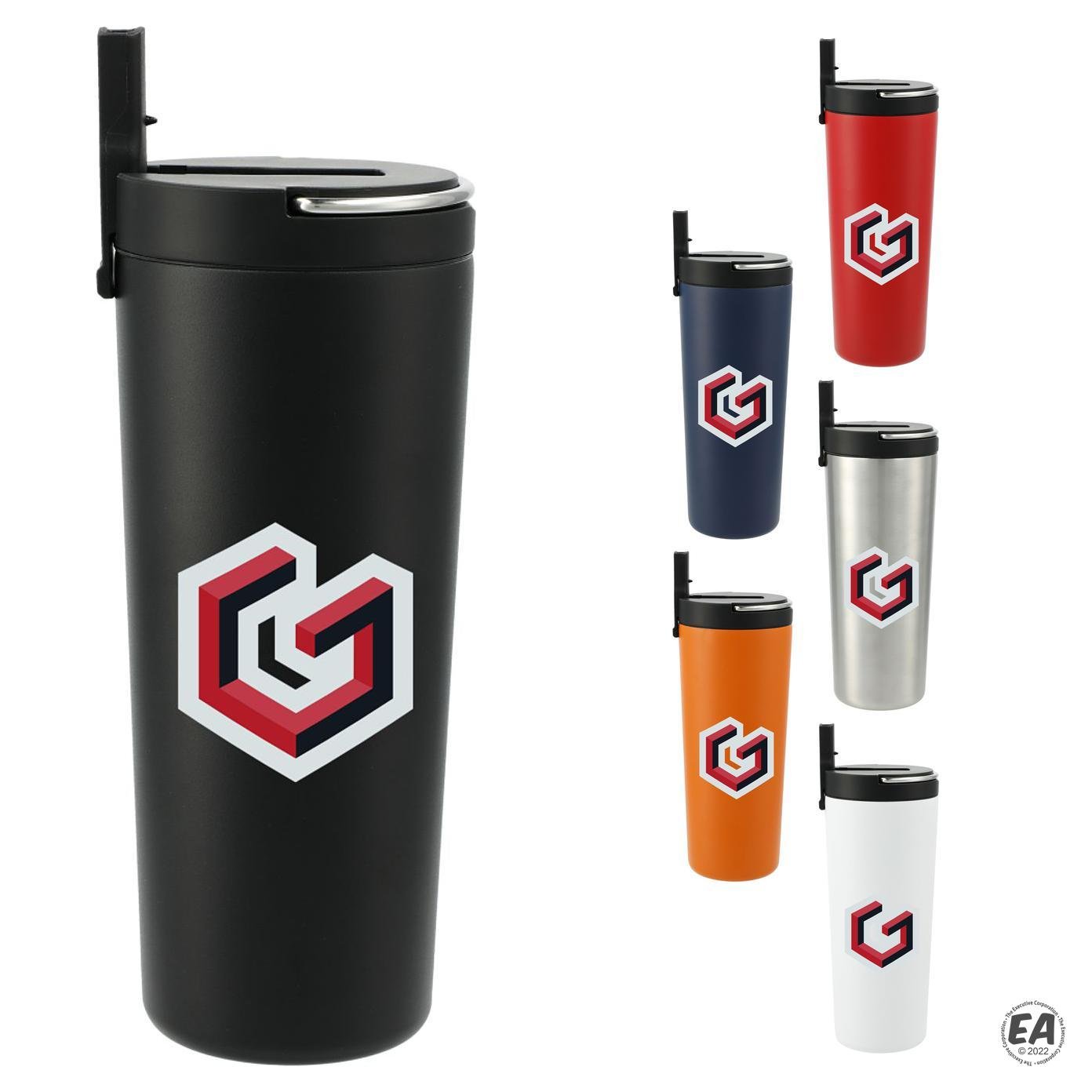 Thor 24 oz Copper Insulated Tumbler Straw Lid