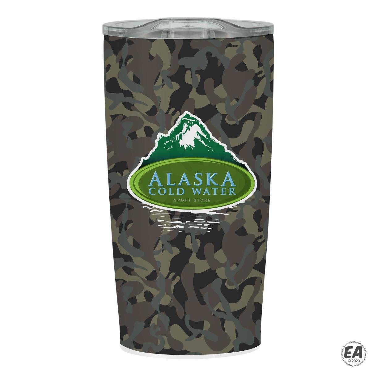 20 oz. Full Color Wrap Marshland Camo Himalayan Tumbler