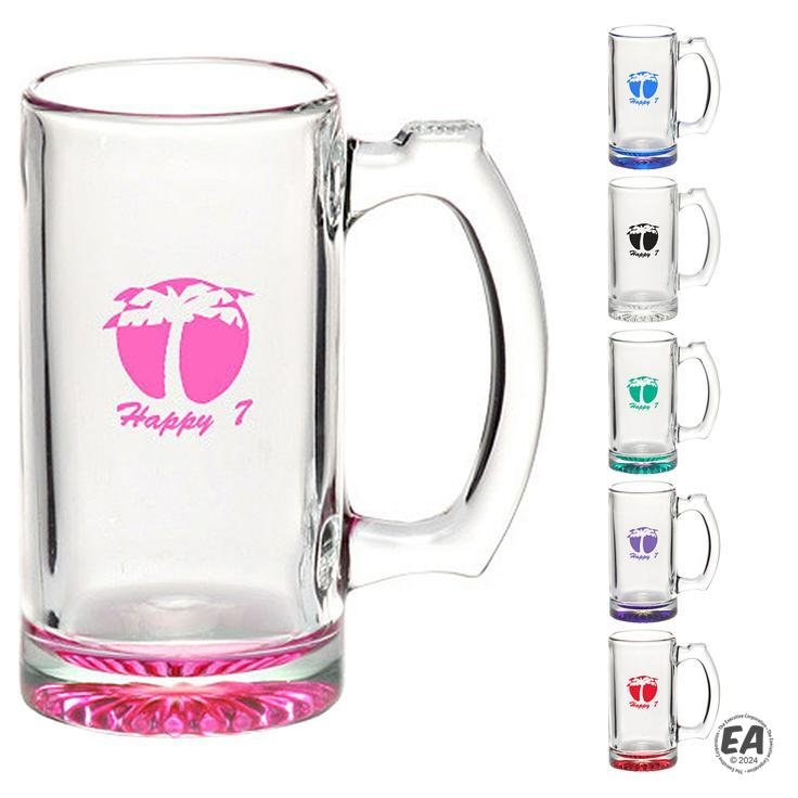 12 oz. Libbey Groomsmen Glass Beer Mug