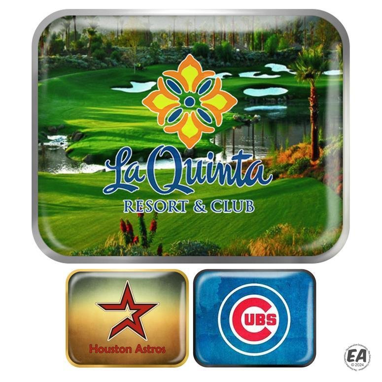Full Color Epoxy Lapel Pins - Rectangle with Rounded Corners 1.25" x 1" - Quick Turn
