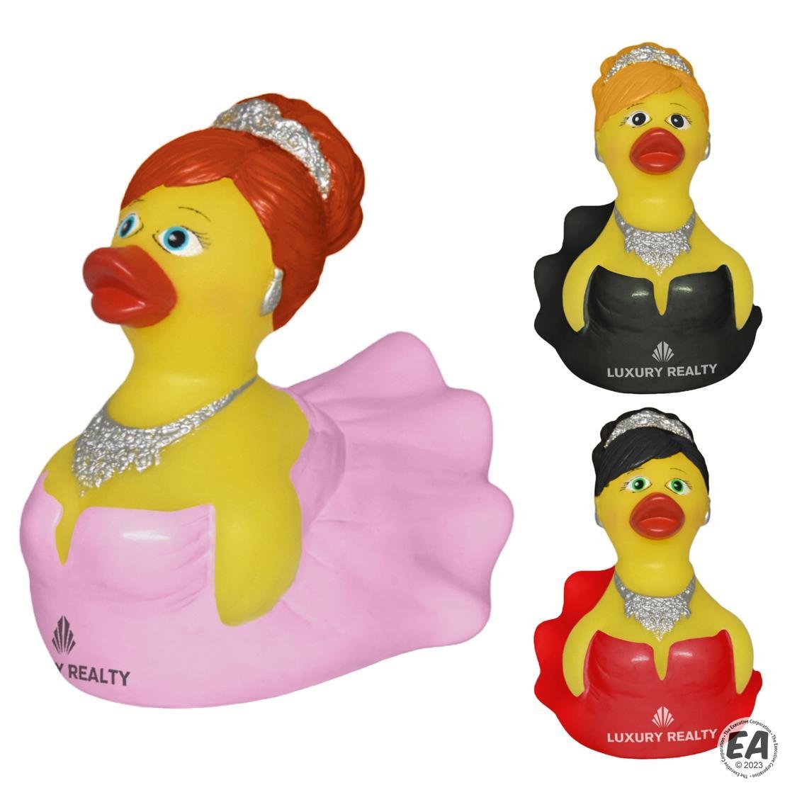 Red Carpet Elegant Rubber Duck