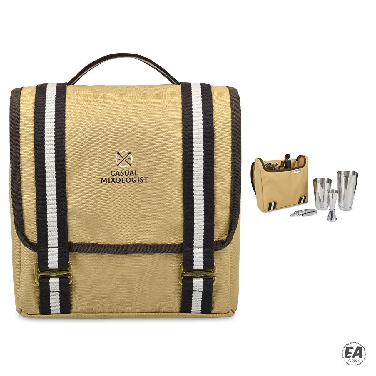 Heritage Supply Traveling Mixologist Tote Kit