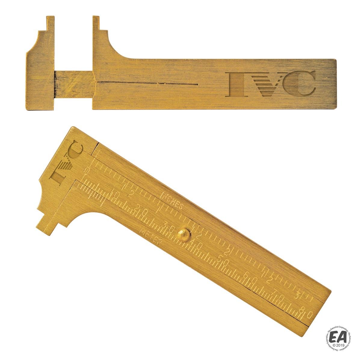 3-3/4" Brass Caliper