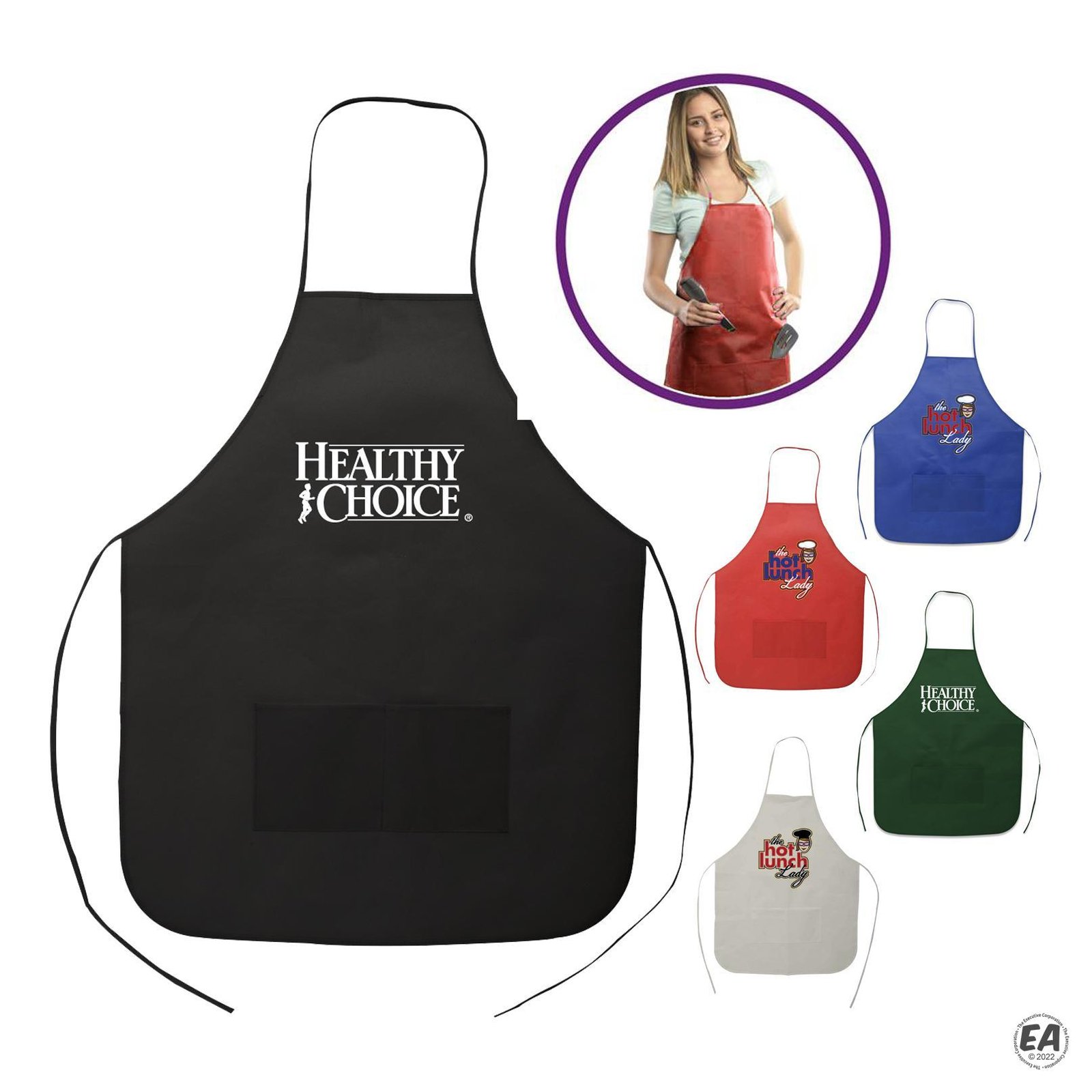 Non-Woven Cooking Class Apron