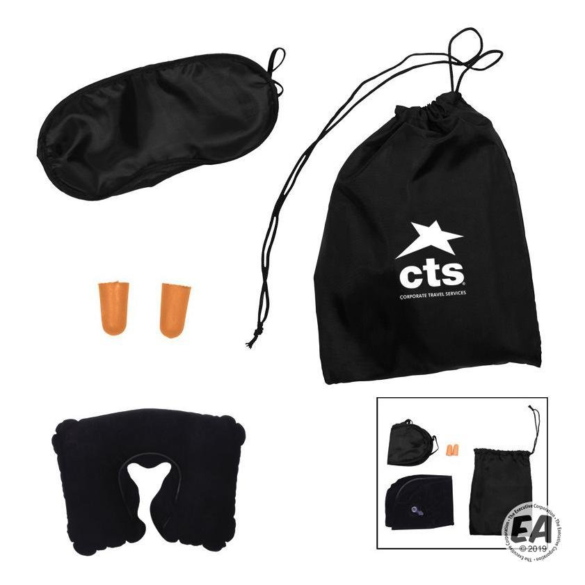 Drawstring Pouch Compact Travel Set