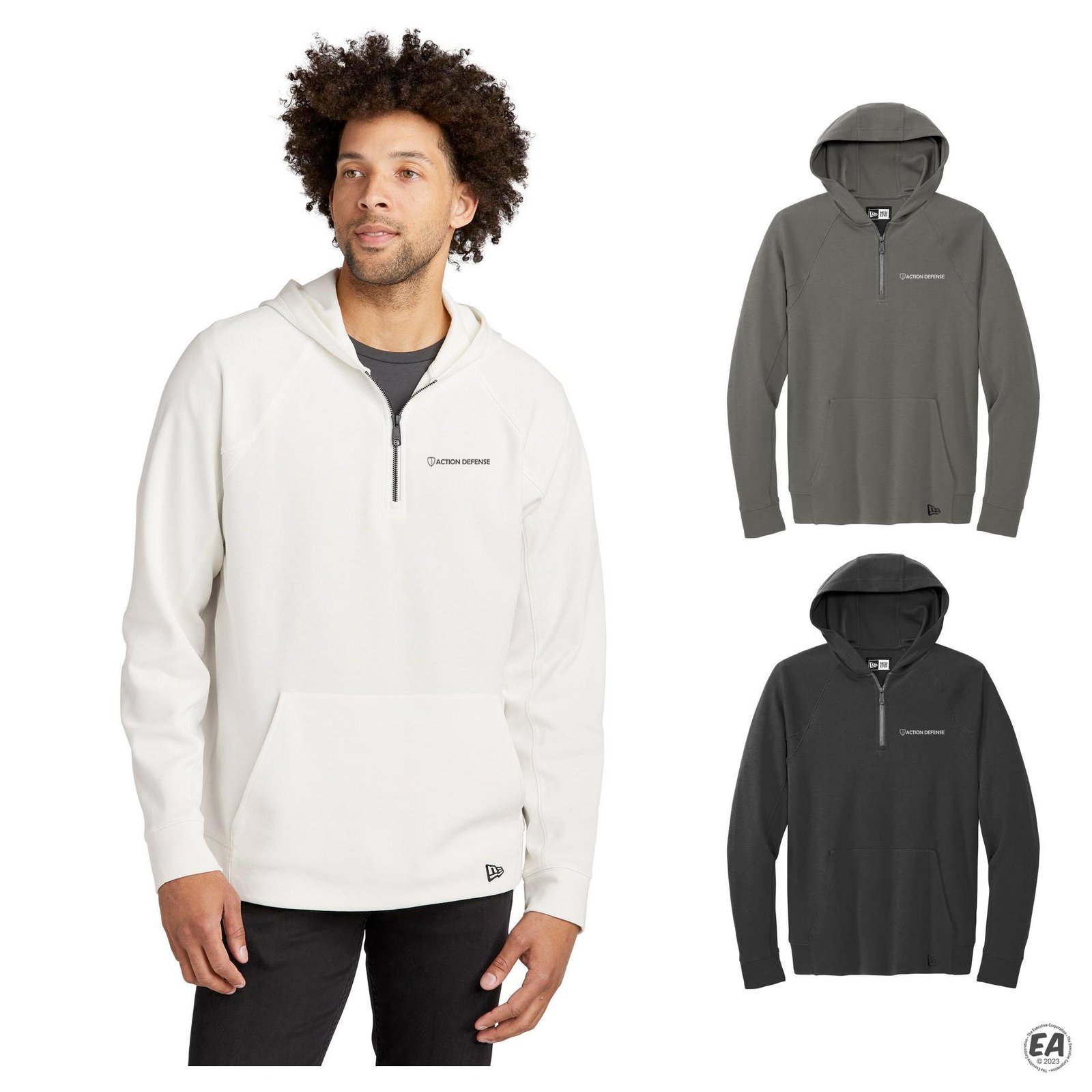 New Era NEA541 STS 1/4-Zip Hoodie