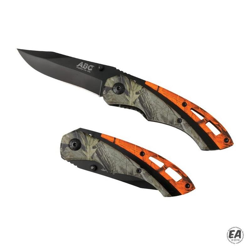 Blaze 2-Tone Hunter Camo Knife