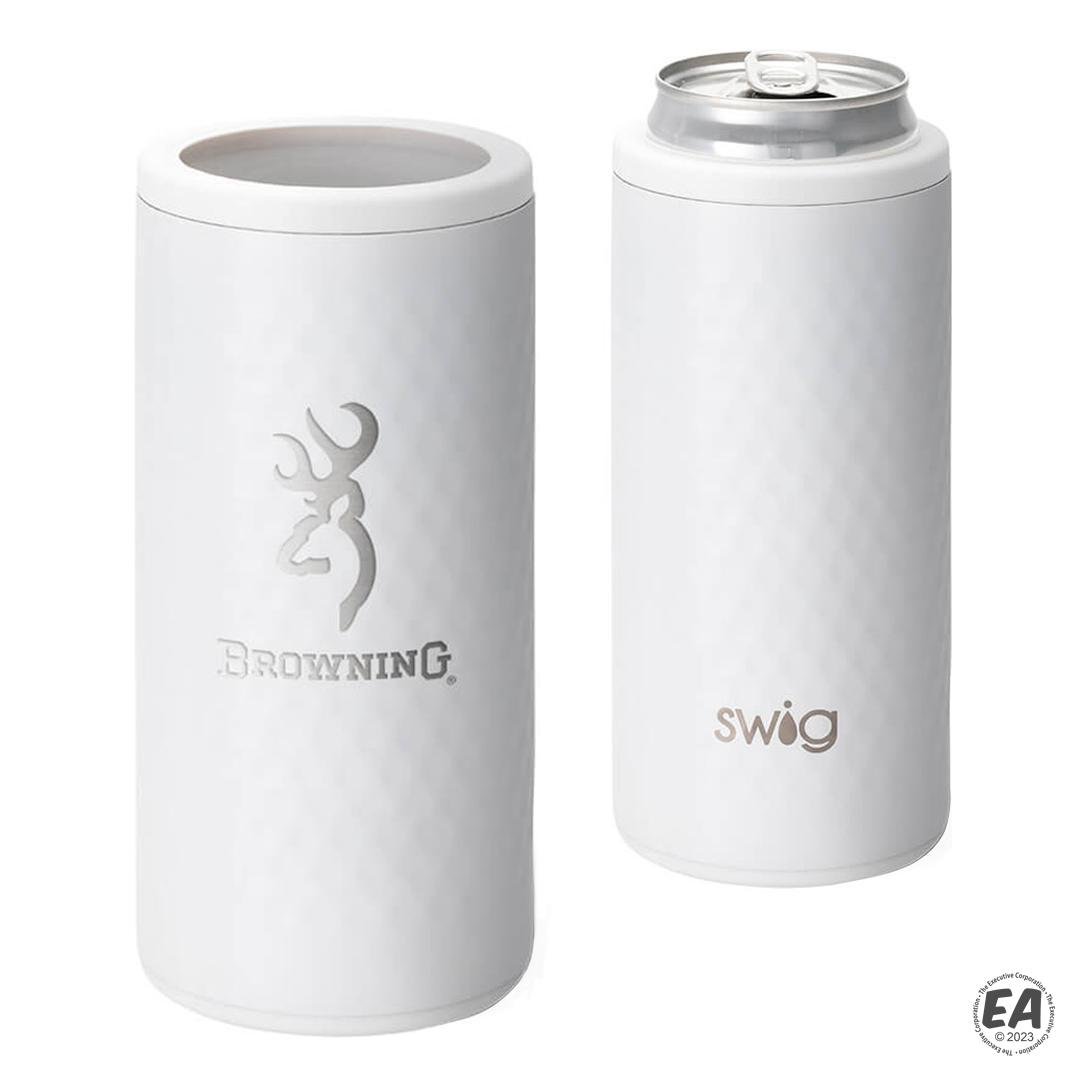 Swig Life 12 oz Skinny Can Cooler-Golf Partee