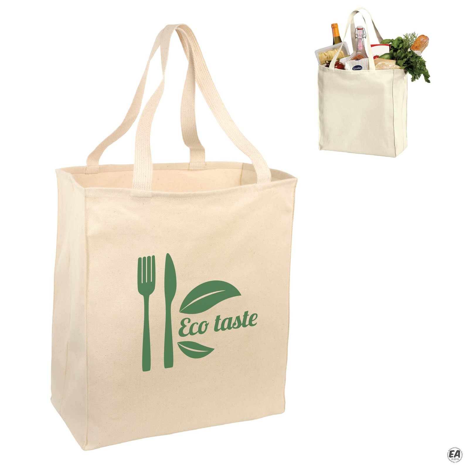 Port Authority B110 Over-the-Shoulder Grocery Tote Bag