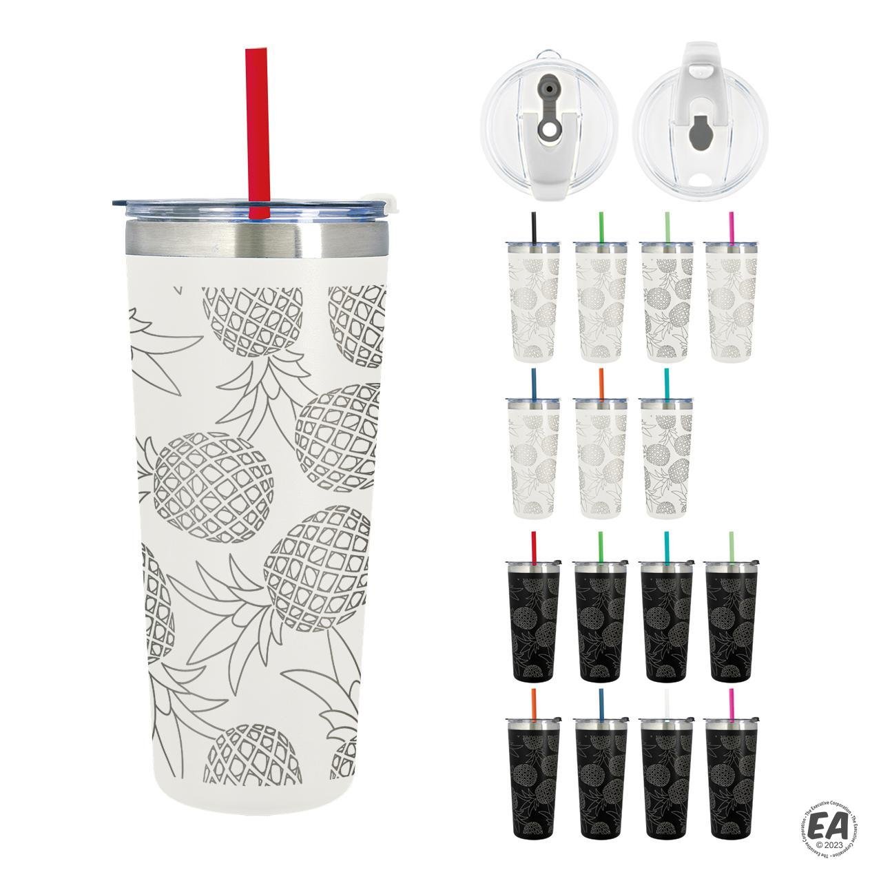 24 oz. Colma Basics Stainless Steel Tumbler
