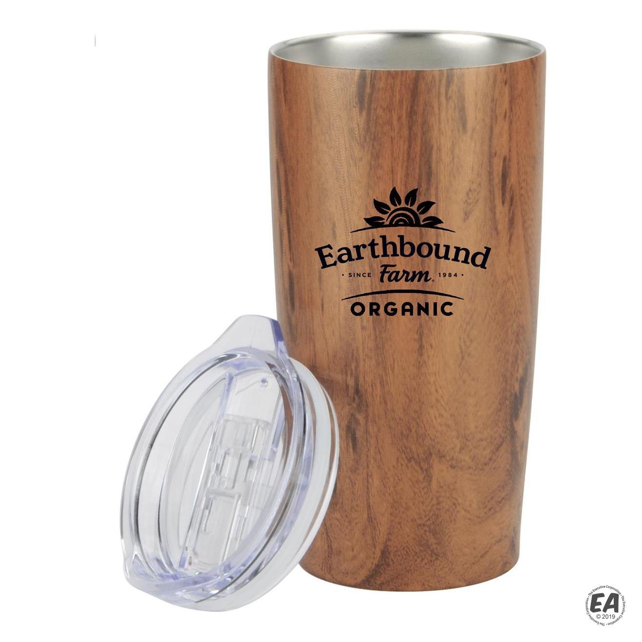 20 oz Wood Tone Stainless Steel Tumbler