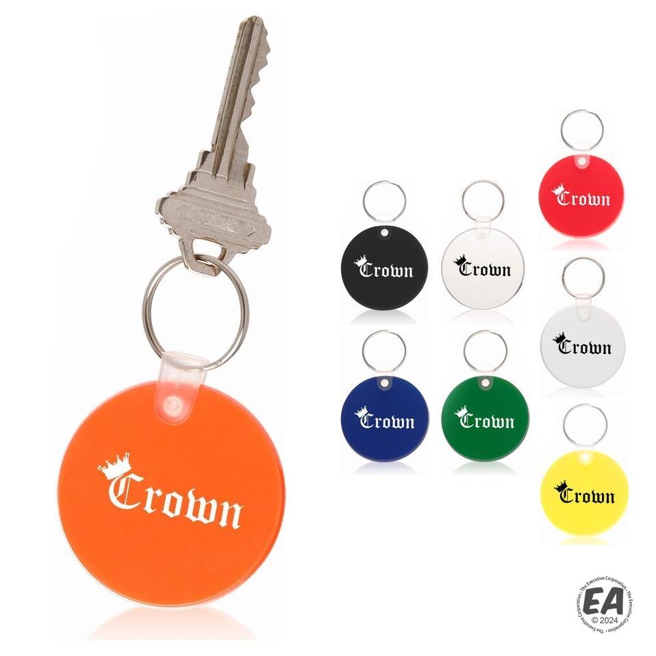 Round Soft Key Tags