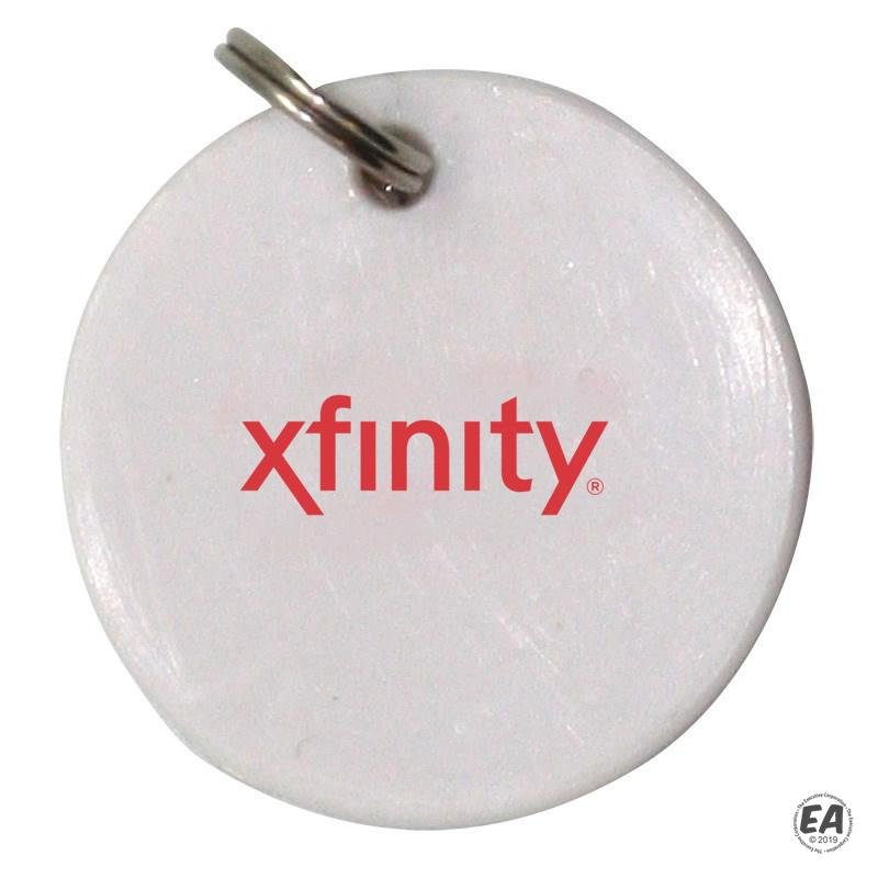Simple Round Circle Key Tag