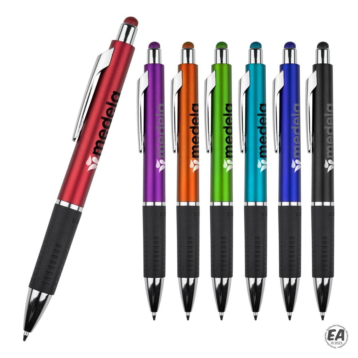 Metallic Stylus Gripper Pen