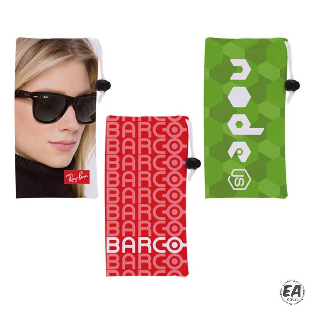 Dye-Sublimated Microfiber Sunglass Pouch