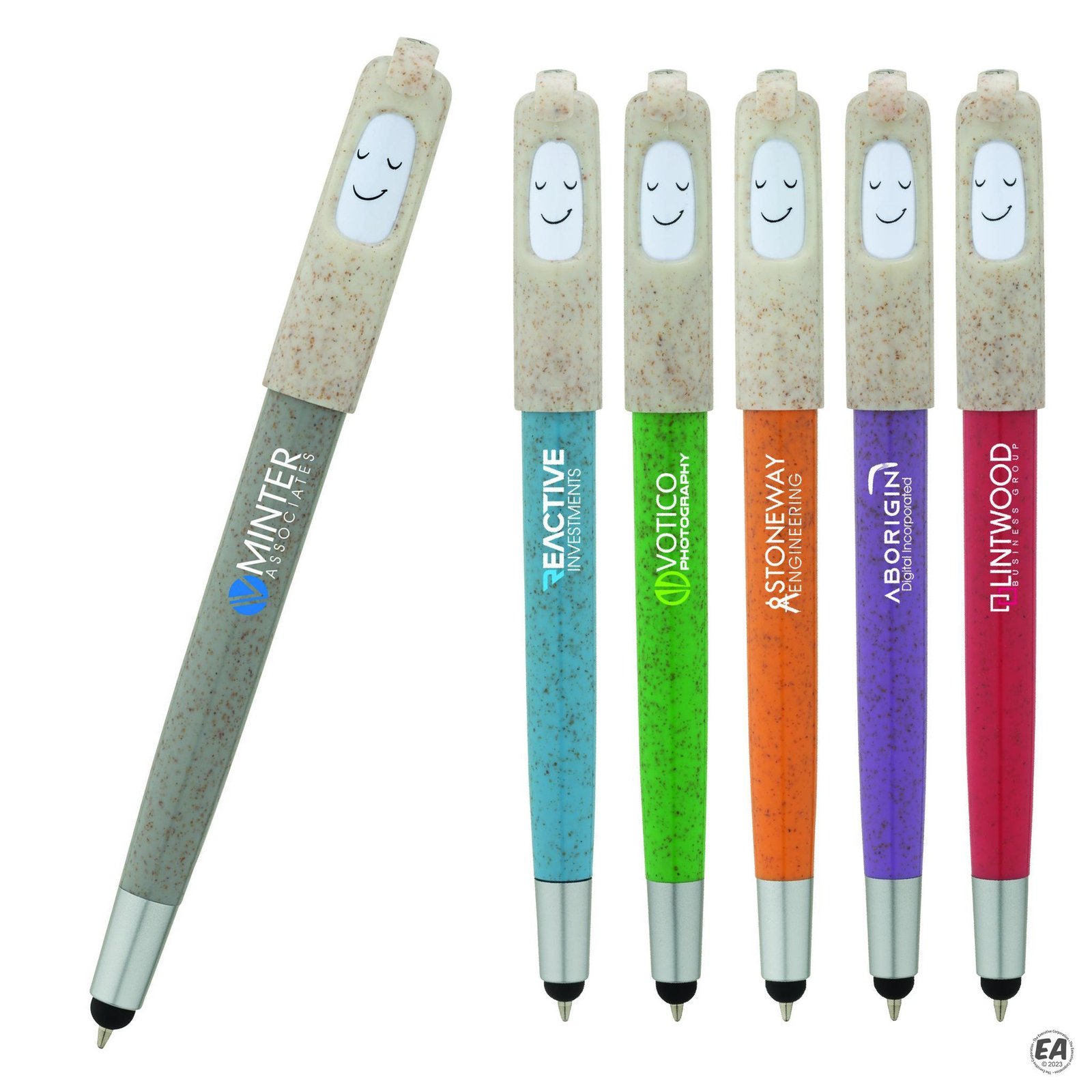 Charlie BV6220 Plunge-Action Ballpoint Stylus Mood Pen