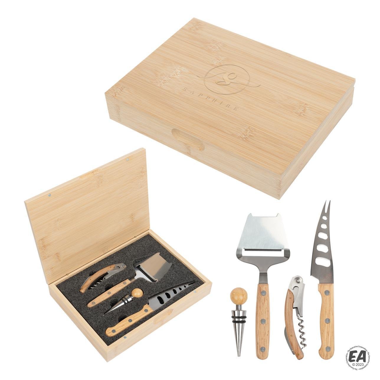 Perfect Pairing Wine & Cheese Knife Set