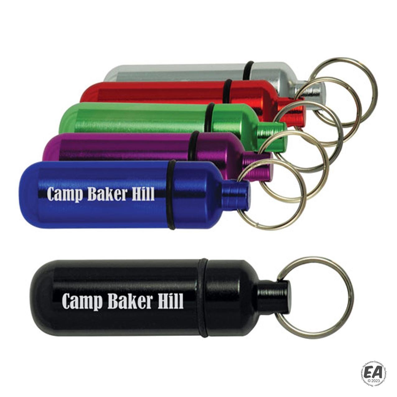 Keyring Aluminum ID Holder
