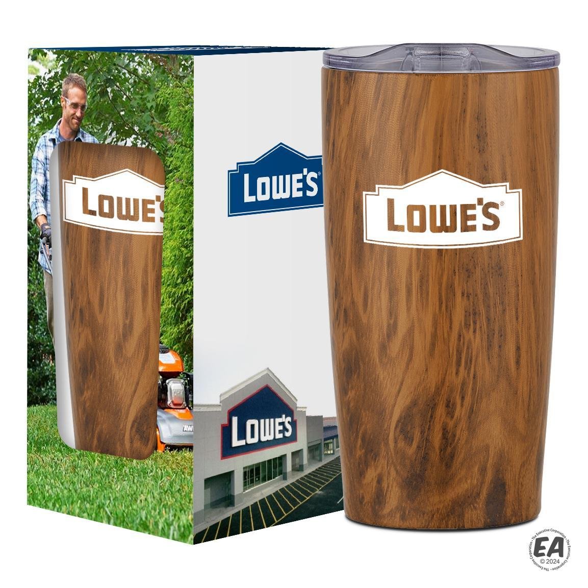 20 oz. Woodtone Himalayan Tumbler with Custom Window Box