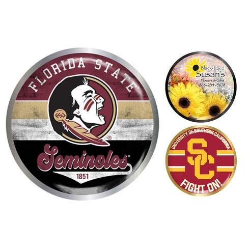 Full Color Epoxy Lapel Pins - Circle 0.75" Dia. - Quick Turn